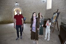 Вице-президент Фонда Гейдара Алиева Лейла Алиева и руководитель Баку Медиа Центра Арзу Алиева посетили Нахчыван (ФОТО)