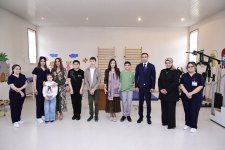 Вице-президент Фонда Гейдара Алиева Лейла Алиева и руководитель Баку Медиа Центра Арзу Алиева посетили Нахчыван (ФОТО)