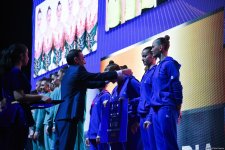 Сборная Азербайджана завоевала бронзовую медаль Кубка Европы по художественной гимнастике (ФОТО)