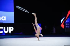 Награждены победители третьего дня соревнований Кубка Европы по  художественной гимнастике в Баку (ФОТО)