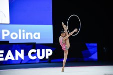 Награждены победители третьего дня соревнований Кубка Европы по  художественной гимнастике в Баку (ФОТО)
