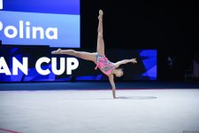 Награждены победители третьего дня соревнований Кубка Европы по  художественной гимнастике в Баку (ФОТО)