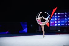 Награждены победители третьего дня соревнований Кубка Европы по  художественной гимнастике в Баку (ФОТО)