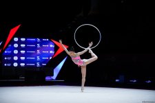 Награждены победители третьего дня соревнований Кубка Европы по  художественной гимнастике в Баку (ФОТО)