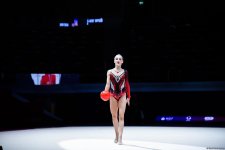 Награждены победители третьего дня соревнований Кубка Европы по  художественной гимнастике в Баку (ФОТО)