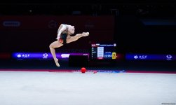 Награждены победители третьего дня соревнований Кубка Европы по  художественной гимнастике в Баку (ФОТО)