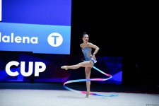 Награждены победители третьего дня соревнований Кубка Европы по  художественной гимнастике в Баку (ФОТО)