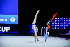Награждены победители третьего дня соревнований Кубка Европы по  художественной гимнастике в Баку (ФОТО)