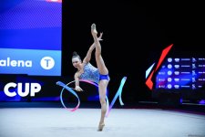 Награждены победители третьего дня соревнований Кубка Европы по  художественной гимнастике в Баку (ФОТО)