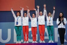 Награждены победители третьего дня соревнований Кубка Европы по  художественной гимнастике в Баку (ФОТО)