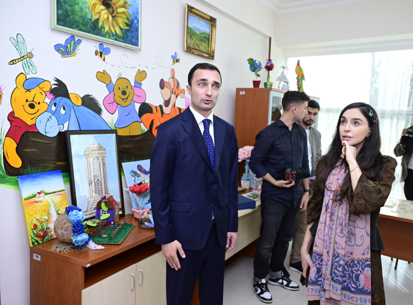 Вице-президент Фонда Гейдара Алиева Лейла Алиева и руководитель Баку Медиа Центра Арзу Алиева посетили Нахчыван (ФОТО)
