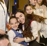 Вице-президент Фонда Гейдара Алиева Лейла Алиева и руководитель Баку Медиа Центра Арзу Алиева ознакомились с творческим процессом людей, принадлежащих к уязвимым группам (ФОТО)