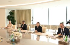First VP Mehriban Aliyeva meets with Princess Lalla Hasnaa of Morocco (PHOTO/VIDEO)