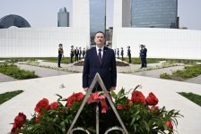 Премьер-министр Республики Беларусь посетил Парк Победы в Баку (ФОТО)