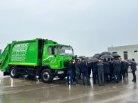 Беларусь подарила Агдаму автомобиль спецназначения (ФОТО)