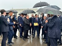 Беларусь подарила Агдаму автомобиль спецназначения (ФОТО)