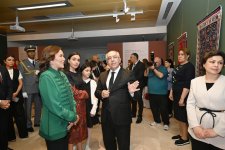 В Азербайджанском национальном музее ковра открылась иммерсивная выставка "Рабатское ковровое искусство" (ФОТО)
