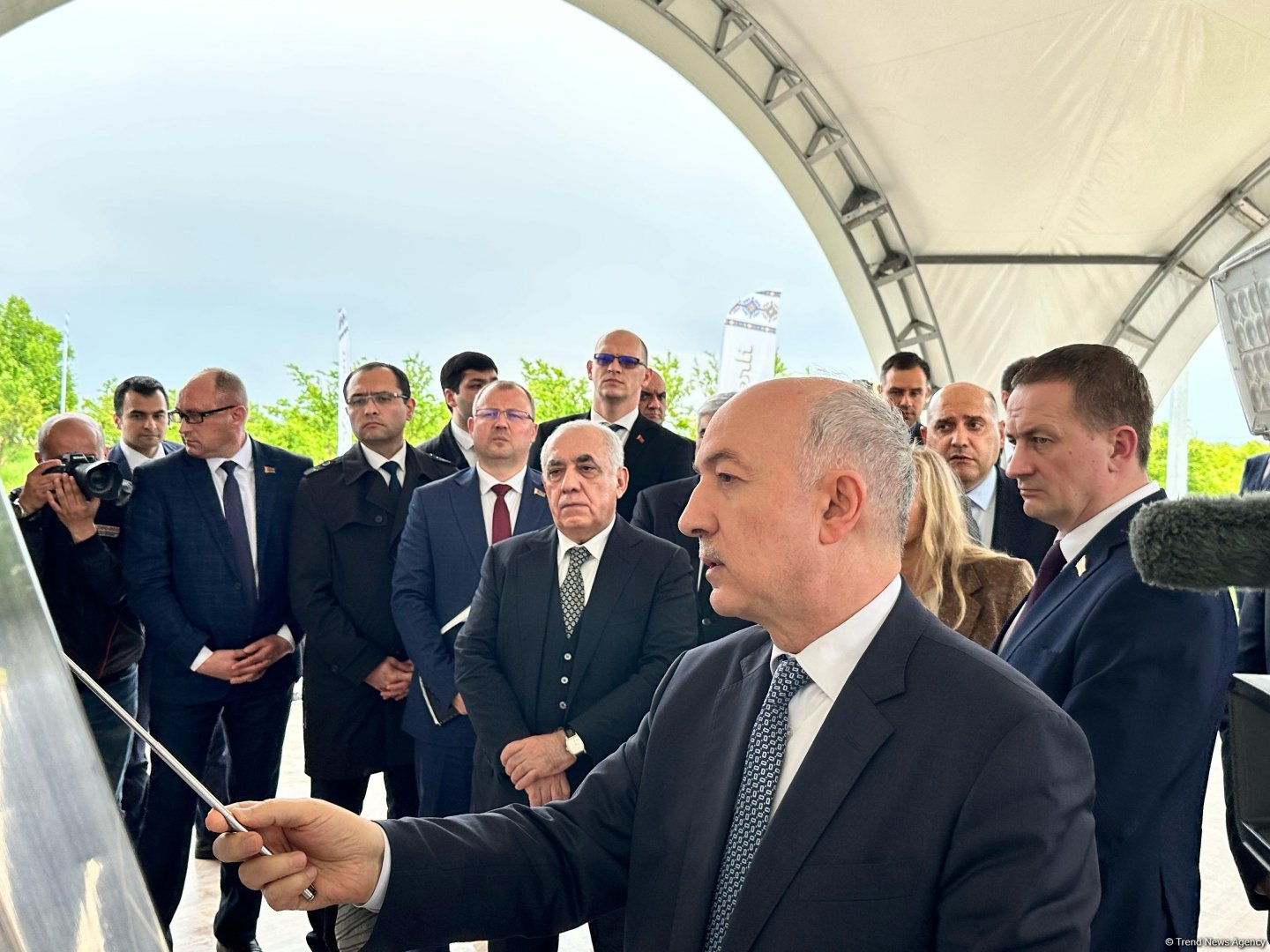Премьер-министр Беларуси проинформирован об аграрном городке, который будет создан в агдамском селе Гызыл-Кенгерли (ФОТО)