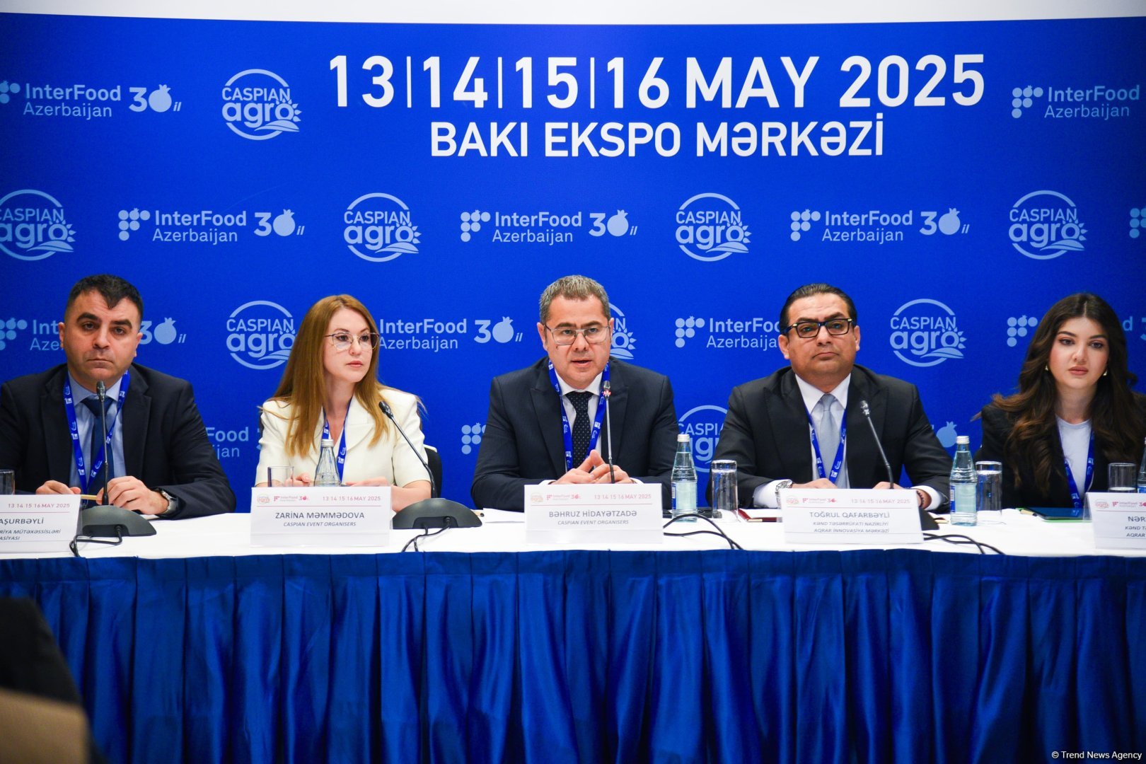 В Баку состоялась пресс-конференция, посвященная выставкам Caspian Agro и InterFood Azerbaijan (ФОТО)