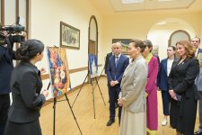 Принцесса Марокко посетила образовательный комплекс номер 132-134 в Баку (ФОТО)