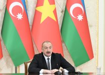 Президент Ильхам Алиев и Генеральный секретарь То Лам выступили с заявлениями для прессы (ФОТО)