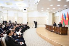 Президент Ильхам Алиев и Генеральный секретарь То Лам выступили с заявлениями для прессы (ФОТО)