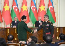 Состоялась церемония обмена документами, подписанными между Азербайджаном и Вьетнамом (ФОТО/ВИДЕО)