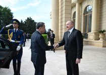 В Баку состоялась церемония официальной встречи Генерального секретаря ЦК Компартии Вьетнама (ФОТО)