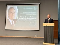 В Карабахском университете прошла научно-практическая конференция на тему "Наследие Гейдара Алиева: Конституция и восстановление суверенитета Азербайджана" (ФОТО) (Обновлено)