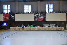 В Баку стартовал "9-й чемпионат страны и первенство Баку" по аэробной гимнастике (ФОТО)