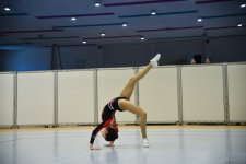 В Баку стартовал "9-й чемпионат страны и первенство Баку" по аэробной гимнастике (ФОТО)