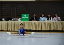 В Баку стартовал "9-й чемпионат страны и первенство Баку" по аэробной гимнастике (ФОТО)