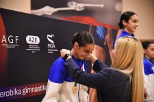 Награждены победители 9-го чемпионата страны  и Первенства Баку по аэробной гимнастике (ФОТО)