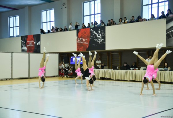 Azerbaijan’s National Aerobic Gymnastics and Baku Championships finish on high note (PHOTO)