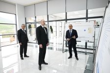 Президент Ильхам Алиев принял участие в открытии подстанции "Ходжалы" и Центра цифрового управления ОАО "Азеришыг" (ФОТО/ВИДЕО)
