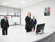 Президент Ильхам Алиев принял участие в открытии подстанции "Ходжалы" и Центра цифрового управления ОАО "Азеришыг" (ФОТО/ВИДЕО)
