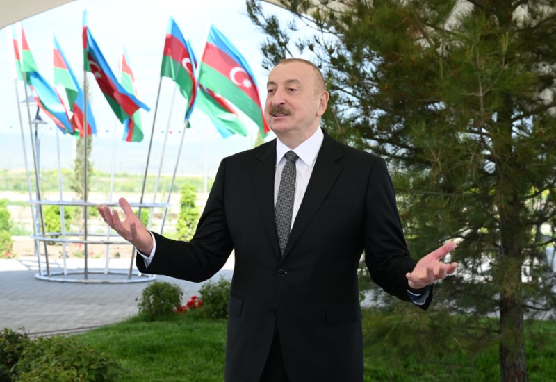 Президент Ильхам Алиев: Сегодня на примере Кенгерли мы видим обновляющийся Азербайджан, восстанавливаемый Карабах