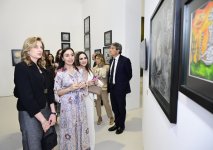 Вице-президент Фонда Гейдара Алиева Лейла Алиева и Арзу Алиева приняли участие в открытии выставки МАМА "Мать-природа" в Риме (ФОТО)