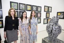 Вице-президент Фонда Гейдара Алиева Лейла Алиева и Арзу Алиева приняли участие в открытии выставки МАМА "Мать-природа" в Риме (ФОТО)