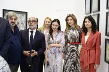 Вице-президент Фонда Гейдара Алиева Лейла Алиева и Арзу Алиева приняли участие в открытии выставки МАМА "Мать-природа" в Риме (ФОТО)