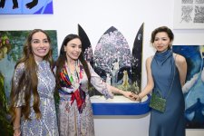Вице-президент Фонда Гейдара Алиева Лейла Алиева и Арзу Алиева приняли участие в открытии выставки МАМА "Мать-природа" в Риме (ФОТО)
