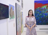 Вице-президент Фонда Гейдара Алиева Лейла Алиева и Арзу Алиева приняли участие в открытии выставки МАМА "Мать-природа" в Риме (ФОТО)
