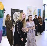 Вице-президент Фонда Гейдара Алиева Лейла Алиева и Арзу Алиева приняли участие в открытии выставки МАМА "Мать-природа" в Риме (ФОТО)
