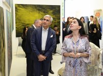 Вице-президент Фонда Гейдара Алиева Лейла Алиева и Арзу Алиева приняли участие в открытии выставки МАМА "Мать-природа" в Риме (ФОТО)