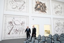 Президент Ильхам Алиев ознакомился с условиями, созданными в сельском клубно-общинном центре в селе Кенгерли Агдамского района (ФОТО)