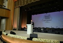 Президент Ильхам Алиев и Первая леди Мехрибан Алиева приняли участие в открытии Агдамского центра мугама (ФОТО/ВИДЕО)