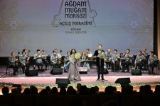 Президент Ильхам Алиев и Первая леди Мехрибан Алиева приняли участие в открытии Агдамского центра мугама (ФОТО/ВИДЕО)