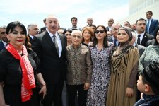 Президент Ильхам Алиев и Первая леди Мехрибан Алиева приняли участие в открытии Агдамского центра мугама (ФОТО/ВИДЕО)