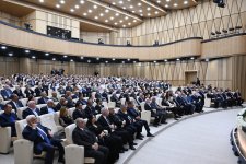 Президент Ильхам Алиев и Первая леди Мехрибан Алиева приняли участие в открытии Агдамского центра мугама (ФОТО/ВИДЕО)