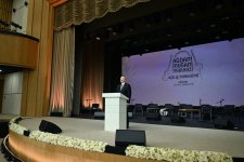 Президент Ильхам Алиев и Первая леди Мехрибан Алиева приняли участие в открытии Агдамского центра мугама (ФОТО/ВИДЕО)